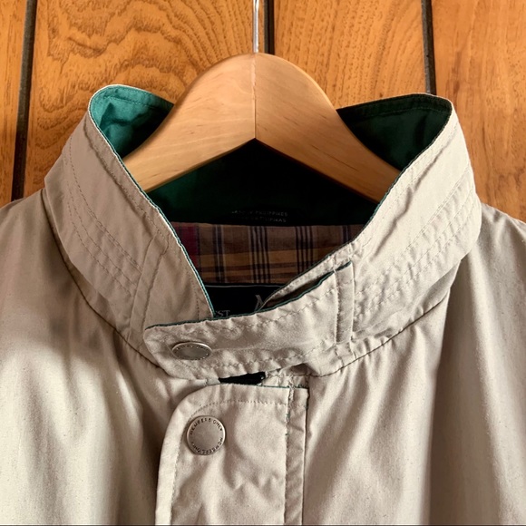 Members Only Vintage Dad Windbreaker Jacket LONG - Picture 2 of 14